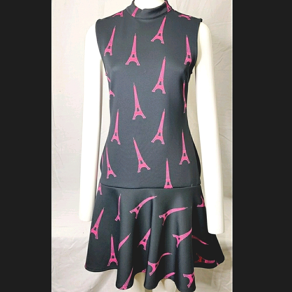 EUC H&M Eiffel Tower Dress